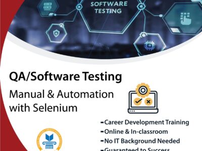 QA/Software Testing/SDET: Manual & Automation with Selenium